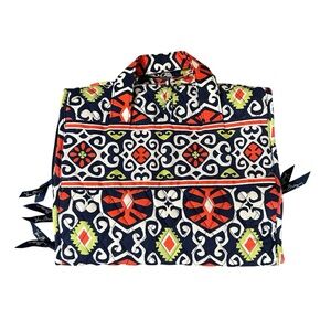 Vera Bradley hanging organizer in the retired "Sun Valley" pattern.